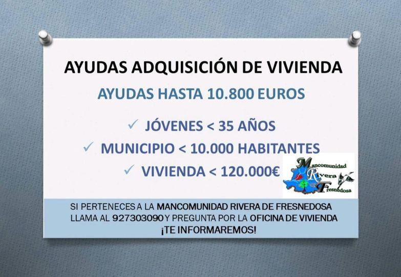 Imagen ayudas a la adquisición de viviendas para jóvenes menores de 35 años en municipios menores de 10.000 habitantes