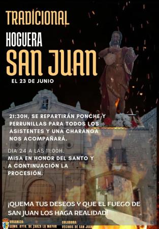 Imagen 23 de Junio - Tradicional hoguera de San Juan