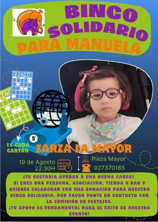 Imagen 19 de Agosto - Bingo solidario para Manuela